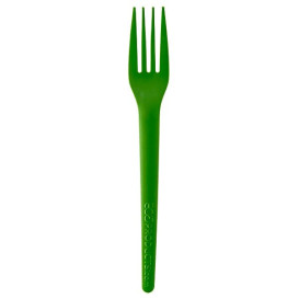 Tenedor Compostable CPLA Verde 17,0 cm (50 Uds)