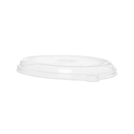 Tapa RPET Transparente Envase Oval 710 y 940ml (300 Uds)