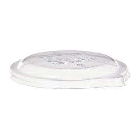 Tapa Compostable PLA Transparente Bol 175 y 235ml (50 Uds)