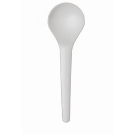 Cuchara Compostable CPLA Blanca Sopa 15,0 cm (1.000 Uds)