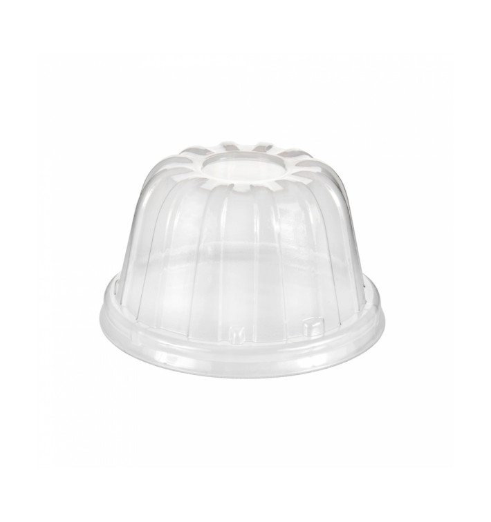 Tapa Alta de Plastico PS Transparente Ø8,9cm (1000 Uds) Tapa Alta de Plastico PS Transparente Ø8,9cm (1000 Uds)