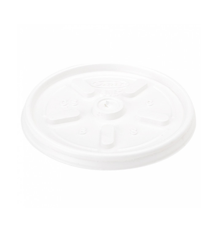 Tapa PS para Vaso Foam EPS 4Oz/120ml Ø6,9cm (1.000 Uds) Tapa PS para Vaso Foam EPS 4Oz/120ml Ø6,9cm (1.000 Uds)