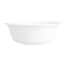 Bol de Caña de Azucar Blanco 500ml (50 Uds)