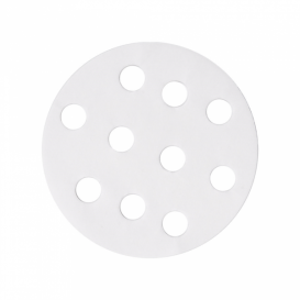 Papel Antigrasa Blanco para Vaporera Ø8 cm (2000 Uds)