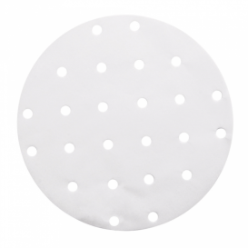 Papel Antigrasa Blanco para Vaporera Ø20 cm (2000 Uds)