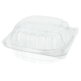 Tarrina Tapa Bisagra OPS "Clear Seal" 120ml (125 Uds)
