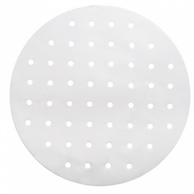 Papel Antigrasa Blanco para Vaporera Ø30 cm (2000 Uds)