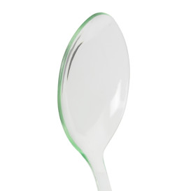 Cuchara Degustacion Plastico Water Green 12 cm (2000 Uds)