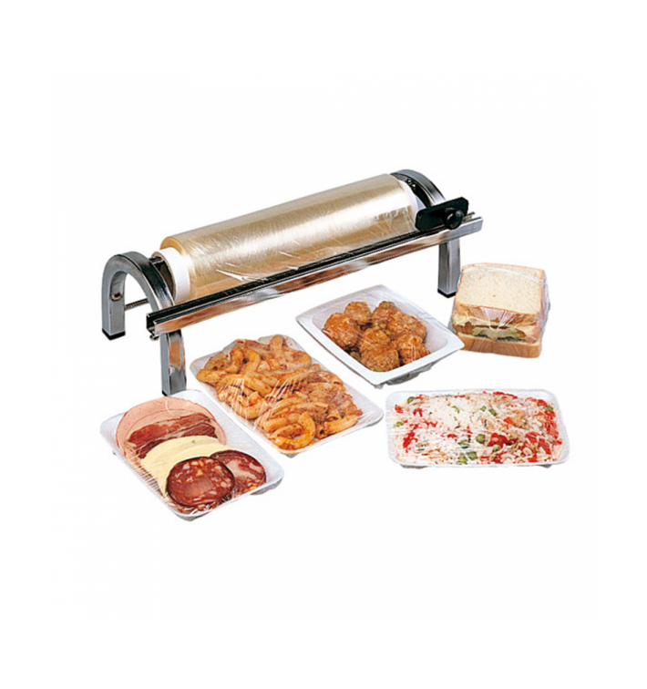 Dispensador Acero Inoxidable con Cuchilla 30 cm (1 Ud)