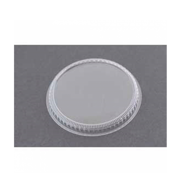 Tapa de Plastico para Vaso Degustacion Transp. 8,3cm (20 Uds)