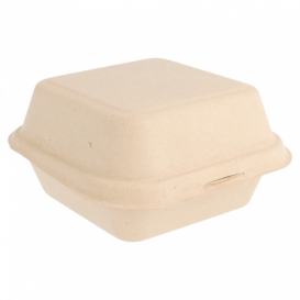 Envase Hamburguesa Caña de Azúcar 152x152x84mm (600 Uds)