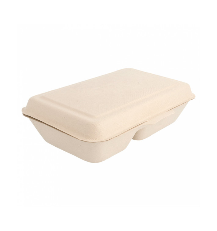 Envase MenuBox Caña Azúcar 2C 225x165x64mm (50 Uds) Envase MenuBox Caña Azúcar 2C 225x165x64mm (50 Uds)
