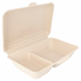 Envase MenuBox Caña Azúcar 2C 225x165x64mm (500 Uds)