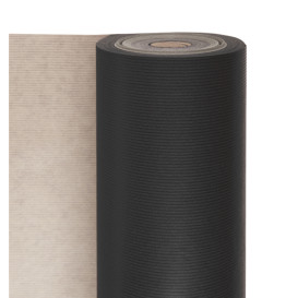 Rollo de Papel para Regalo Kraft Negro 100 m (1 Ud)