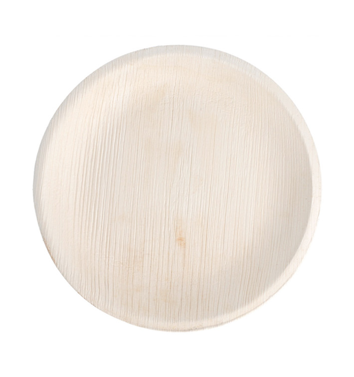 Plato Redondo Hoja de Palma 18,0 cm (200 Uds)