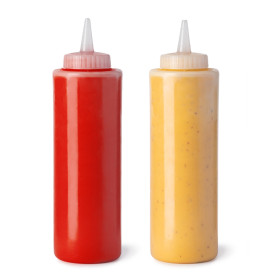 Peras para Salsas Plástico Translúcido 720ml (6 Uds)