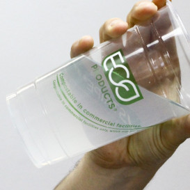 Vaso Almidón de Maíz PLA "Green Stripe" 590ml (1.000 Uds)