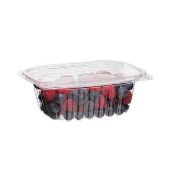 Envase Compostable PLA con Tapa 355ml (300 Uds) Envase Compostable PLA con Tapa 355ml (300 Uds)
