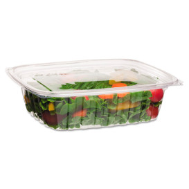 Envase Compostable PLA con Tapa 1420ml (200 Uds)