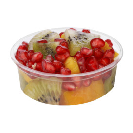 Tarrina Compostable PLA Transparente 235ml (50 Uds)