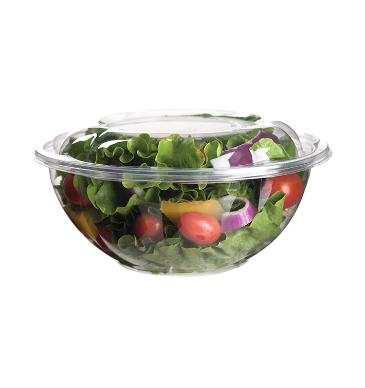 Ensaladera Con Tapa PLA 710ml (50 Uds) Ensaladera Con Tapa PLA 710ml (50 Uds)