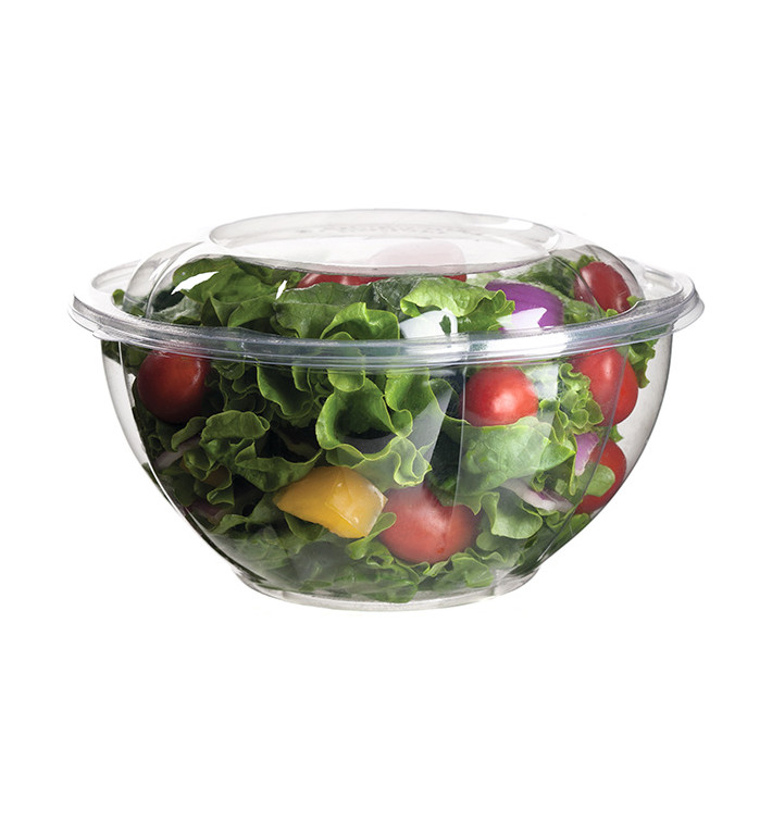 Ensaladera Con Tapa PLA 940ml (150 Uds) Ensaladera Con Tapa PLA 940ml (150 Uds)