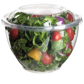 Ensaladera Con Tapa PLA 1420ml (50 Uds)