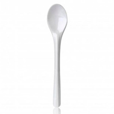 Cucharilla de Plástico PS Blanco 115 mm (2000 Uds)