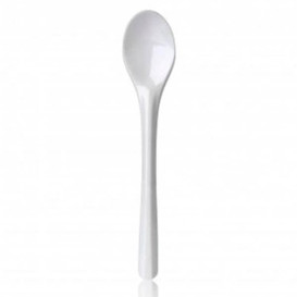Cucharilla de Plastico PS Blanco 115 mm 