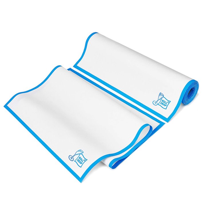 Rollo Paños "Roll Drap" Cenefa Azul 40x80cm P40cm (10 Uds)