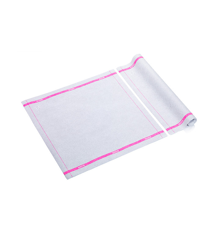 Rollo Bayetas "Drytech" Cenefa Magenta 40x40cm P40cm (5 Uds)