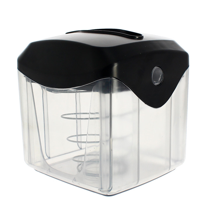 Dispensador Servilletero ABS Negro 15,5x13,5x15,0cm (1 Ud)