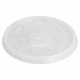 Tapa Cruz para Vaso Termico Foam EPS Ø8,9cm (100 Uds)
