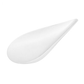 Minibol Ovalado Caña de Azucar Blanco 8x5cm (50 Uds)