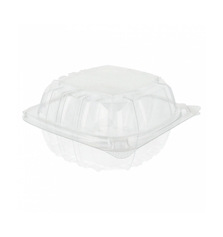 Tarrina Tapa Bisagra OPS "Clear Seal" 167ml (125 Uds)