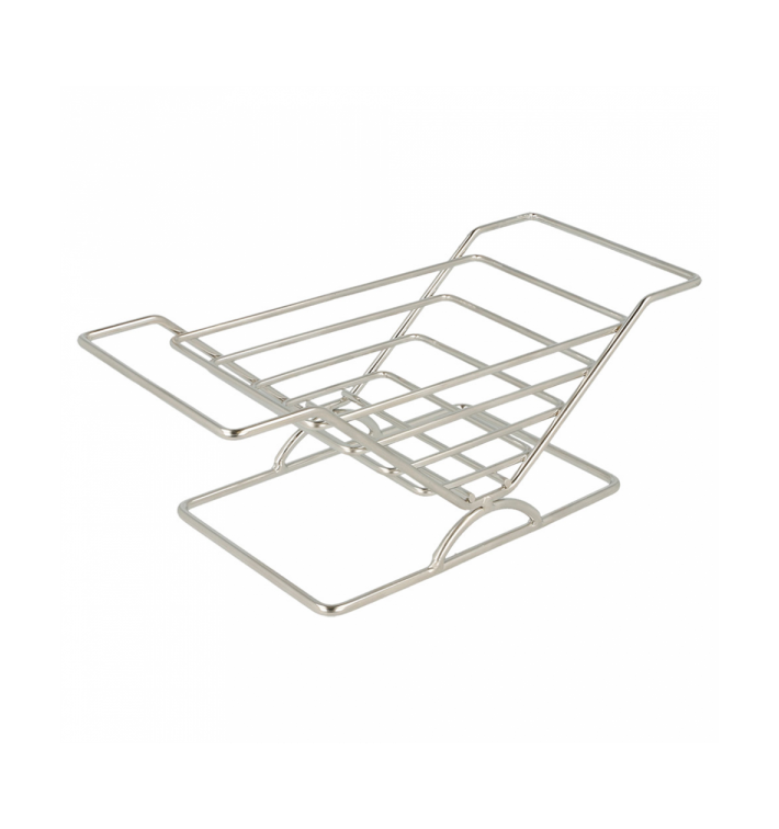 Soporte para Bocadillos de Acero 203x89x76mm (1 Ud) Soporte para Bocadillos de Acero 203x89x76mm (1 Ud)