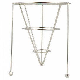 Cesta para Presentación Apilable Acero Ø127x152mm (12 Uds)