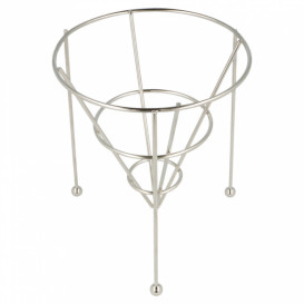 Cesta para Presentación Apilable Acero Ø127x152mm (12 Uds)