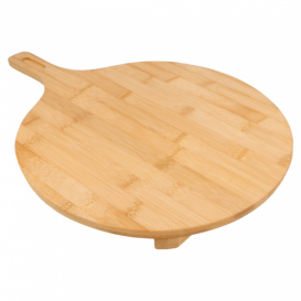 Bandeja Redonda con Asa de Bambu Ø29x2,5cm (1 Ud)