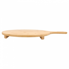 Bandeja Redonda con Asa de Bambu Ø29x2,5cm (1 Ud)