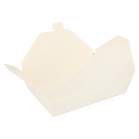 Caja Carton Americana Blanca 197x140x46mm 1000ml (50 Uds) 