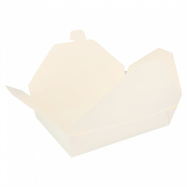 Caja Carton Americana Blanca 197x140x46mm 1000ml (200 Uds) 