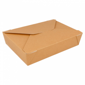 Caja Carton Americana Natural 197x140x46mm 1500ml (50 Uds) 