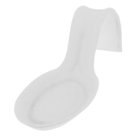 Mini Cuchara Caña de Azúcar Blanco 12x4cm (600 Uds)