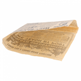 Bolsa Antigrasa Abierta 2L "Times" 16x16,5cm (500 Uds)