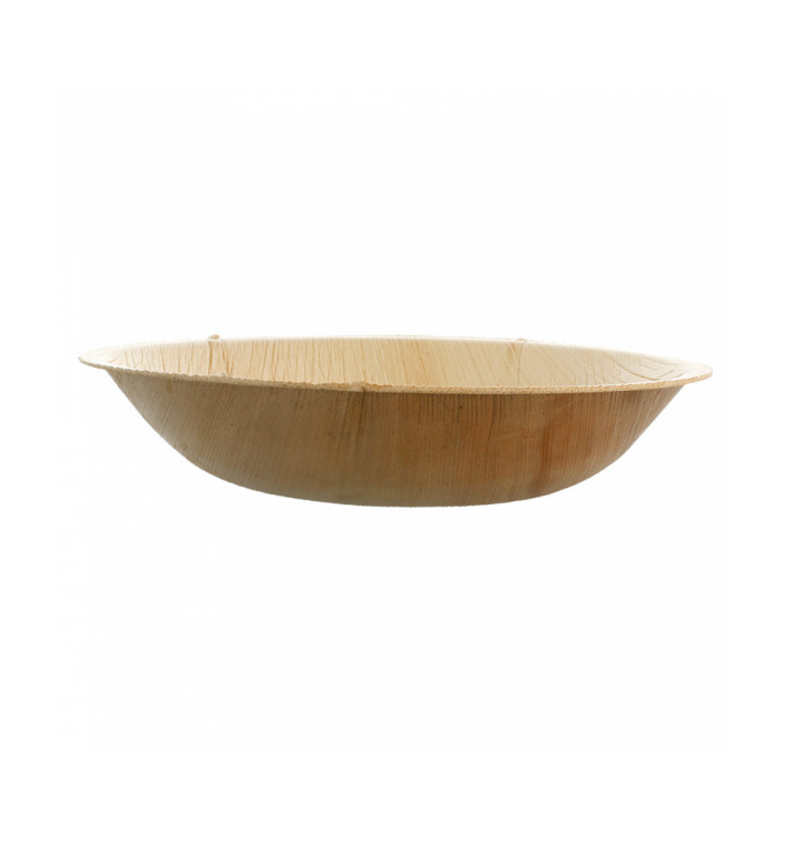 Bol Redondo Hoja de Palma Ø18x3,5cm (25 Uds) Bol Redondo Hoja de Palma Ø18x3,5cm (25 Uds)
