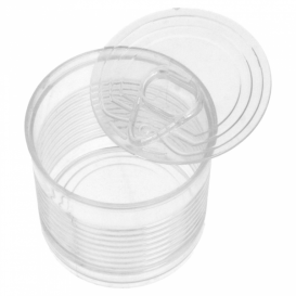 Botes de Conserva Transparente PS 220ml Ø7,4x7cm (20 Uds)