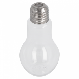 Botella Bombilla Transparente PET 100ml con tapón (250 Uds)