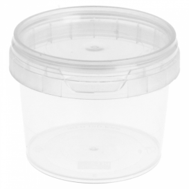 Envase Plastico con Tapa Inviolable 120ml Ø6,9cm (25 Uds)