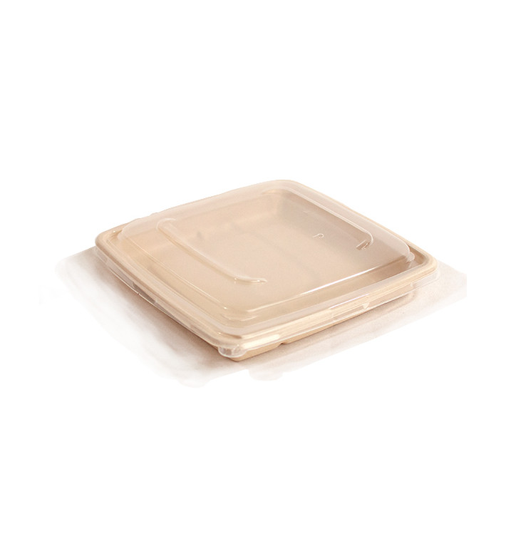 Tapa Plástico PP Envase Caña de Azúcar 23cm (25 Uds)